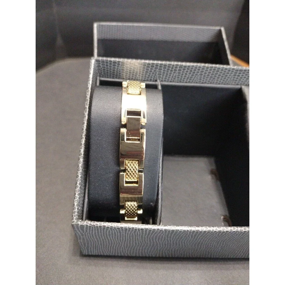 Gold Tone Watch and matching Bracelet nib From Macy's